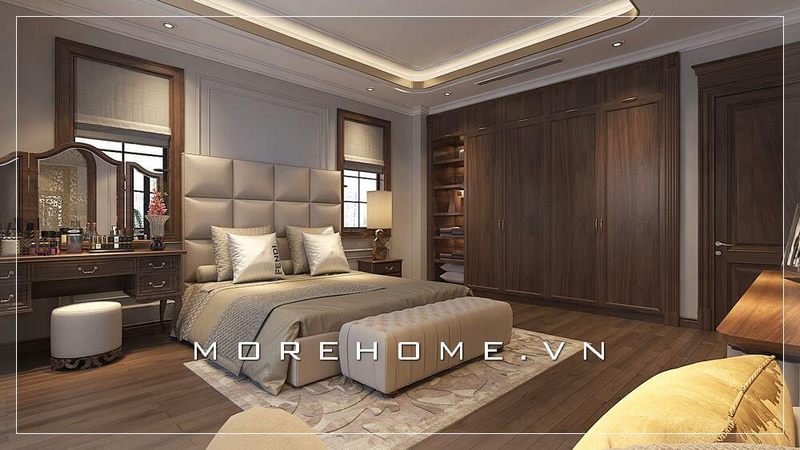 thiết kế nội thất gỗ óc chó